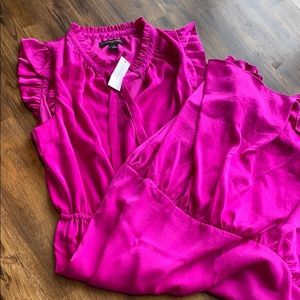 Banana republic dress pink NWT